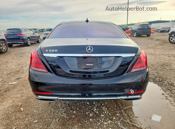 WDDUG8DB3JA386311 2018 MERCEDES-BENZ S Black Vista trasera