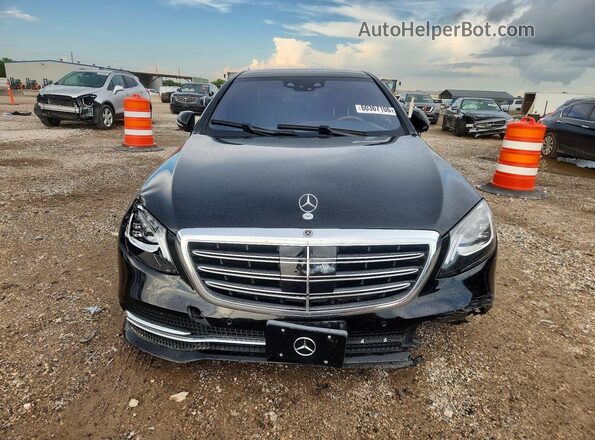 WDDUG8DB3JA386311 2018 MERCEDES-BENZ S Black Vista frontal