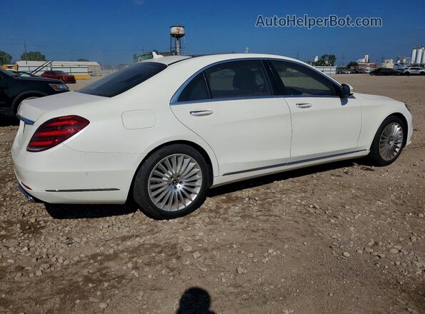 WDDUG8DB7JA369186 2018 MERCEDES-BENZ S White Trasero derecho