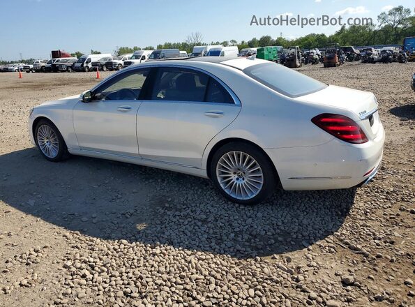 WDDUG8DB7JA369186 2018 MERCEDES-BENZ S White Trasero izquierdo