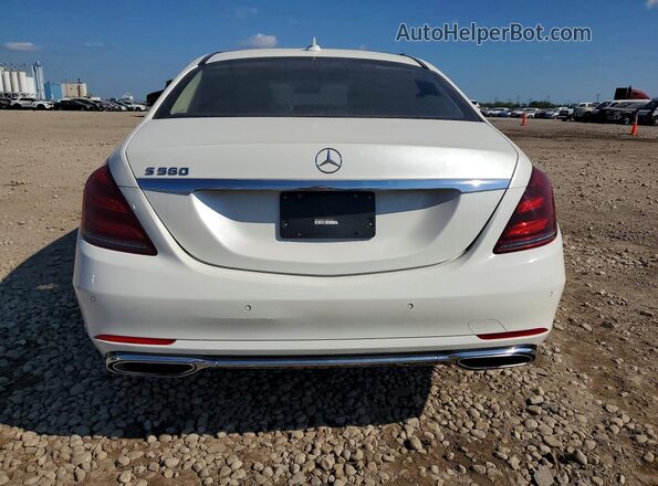 WDDUG8DB7JA369186 2018 MERCEDES-BENZ S White Vista trasera