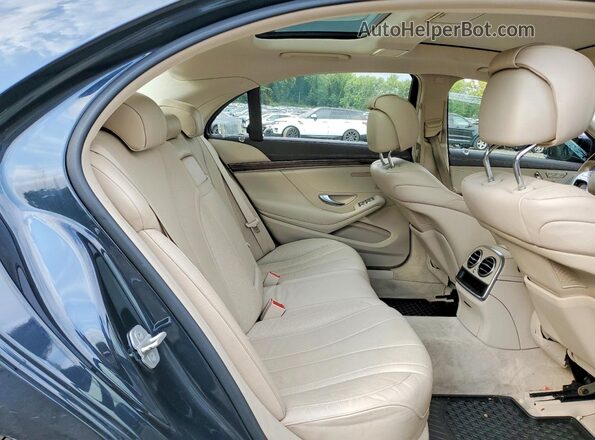 WDDUG8FB1GA244111 2016 MERCEDES-BENZ S Угольный Вид задних сидений