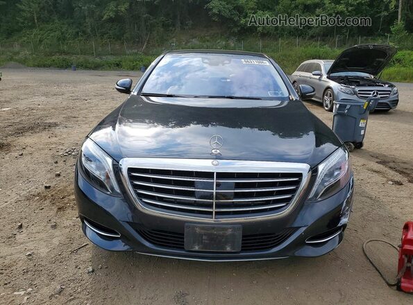 WDDUG8FB1GA244111 2016 MERCEDES-BENZ S Угольный Вид спереди