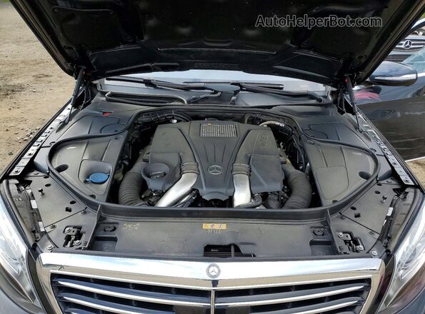 WDDUG8FB1GA244111 2016 MERCEDES-BENZ S Угольный Вид задней части салона