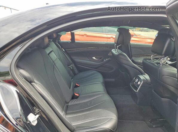 WDDUG8FB1HA303661 2017 MERCEDES-BENZ S Black Widok tylnych siedzeń