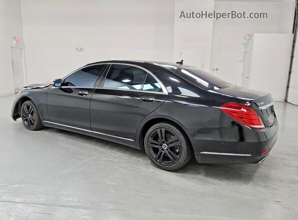 WDDUG8FB9HA328842 2017 MERCEDES-BENZ S Black Задня ліва чверть