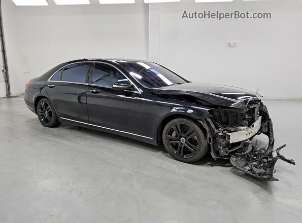 WDDUG8FB9HA328842 2017 MERCEDES-BENZ S Black Передня права чверть