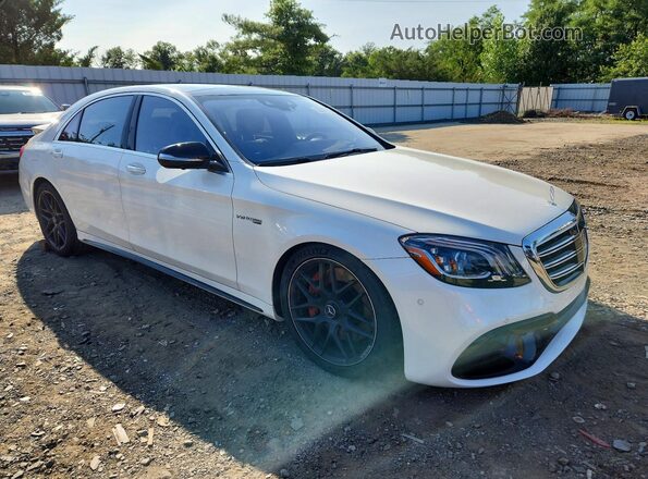WDDUG8JB2JA344295 2018 MERCEDES-BENZ S White წინა მარჯვენა