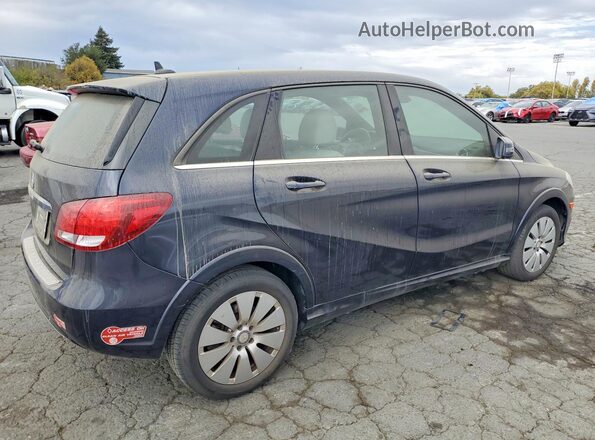 WDDVP9AB0HJ013946 2017 MERCEDES-BENZ B-CLASS Blue Tył prawy