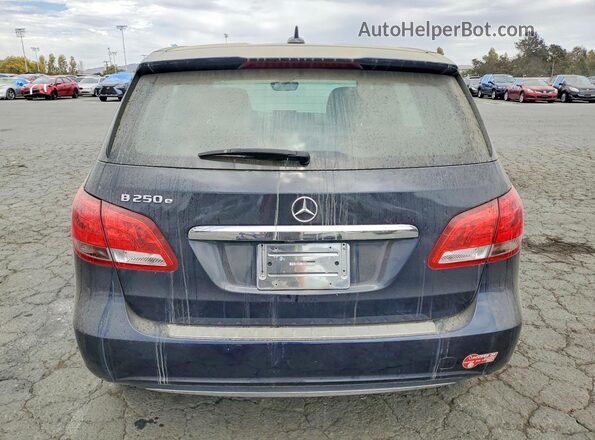 WDDVP9AB0HJ013946 2017 MERCEDES-BENZ B-CLASS Blue Widok z tyłu