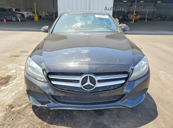 WDDWF4JB9JR345224 2018 MERCEDES-BENZ C Black Widok z przodu