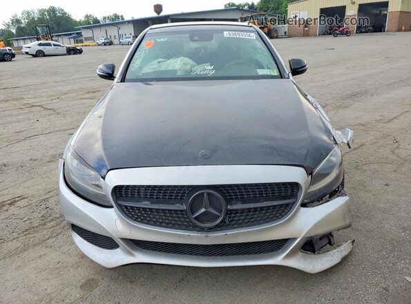 WDDWF4KB1GR151438 2016 MERCEDES-BENZ C Silver Vista frontal