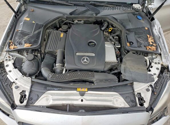 WDDWF4KB1GR151438 2016 MERCEDES-BENZ C Silver Vista interior trasera