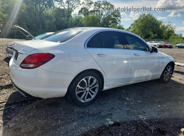 WDDWF4KB2HR285473 2017 MERCEDES-BENZ C White Հետևի աջ