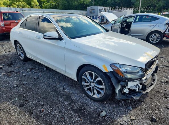 WDDWF4KB2HR285473 2017 MERCEDES-BENZ C White Առջևի աջ