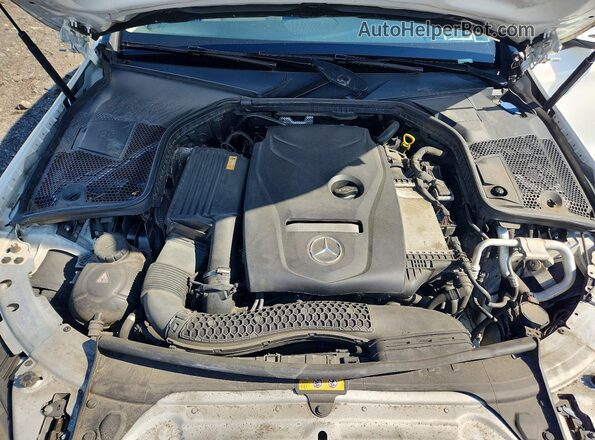 WDDWF4KB2HR285473 2017 MERCEDES-BENZ C White Սալոնի հետևի տեսք