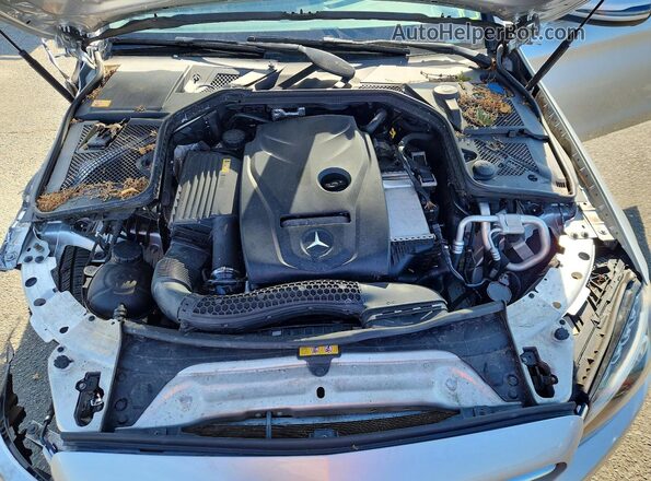 WDDWF4KB6GR143240 2016 MERCEDES-BENZ C Gray Вид задньої частини салону