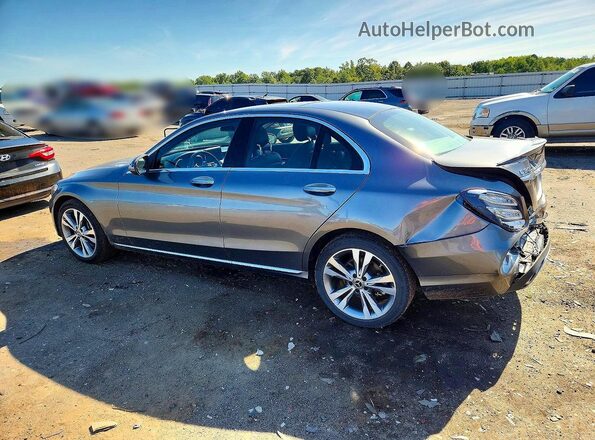 WDDWF4KB6JR373898 2018 MERCEDES-BENZ C Gray Rear left