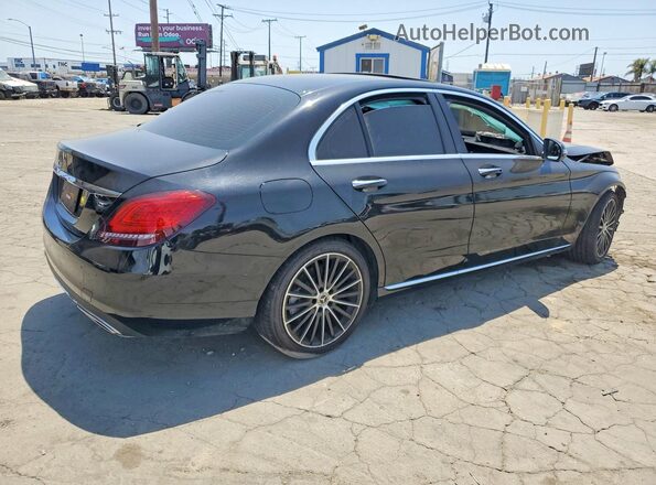 WDDWF8DB0LR558472 2020 MERCEDES-BENZ C Black Задня права чверть