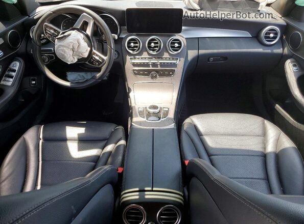 WDDWF8DB0LR558472 2020 MERCEDES-BENZ C Black Вид панелі приладів