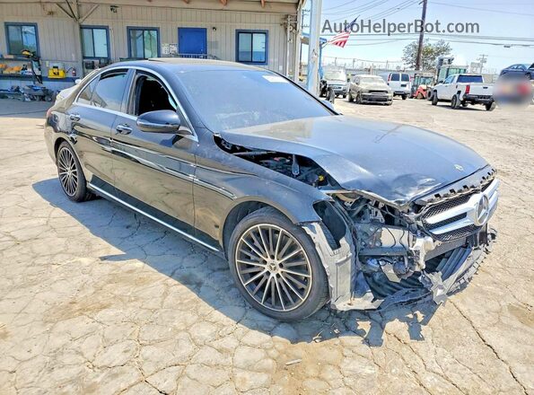 WDDWF8DB0LR558472 2020 MERCEDES-BENZ C Black Передня права чверть