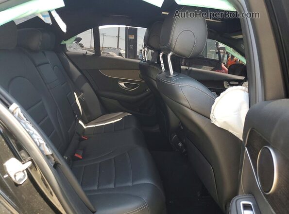 WDDWF8DB0LR558472 2020 MERCEDES-BENZ C Black Вид задніх сидінь