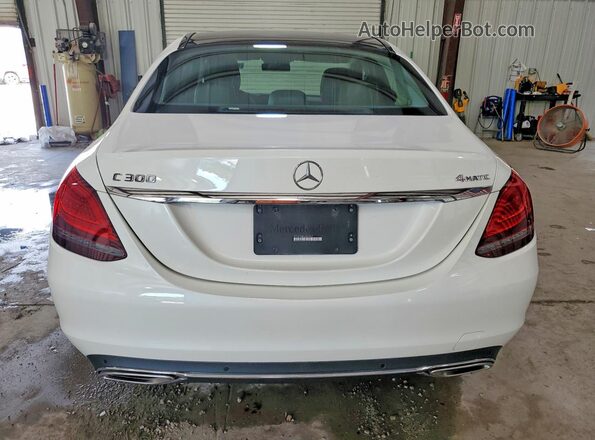 WDDWF8EB3LR537940 2020 MERCEDES-BENZ C White Widok z tyłu
