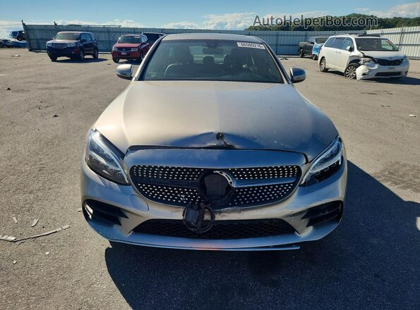 WDDWF8EB6LR561603 2020 MERCEDES-BENZ C Gray წინა ხედი