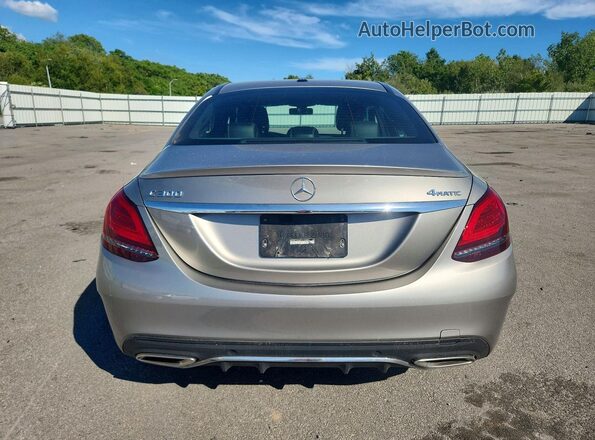 WDDWF8EB6LR561603 2020 MERCEDES-BENZ C Gray უკანა ხედი