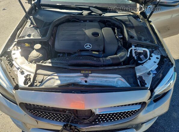 WDDWF8EB6LR561603 2020 MERCEDES-BENZ C Gray უკანა სალონის ხედი
