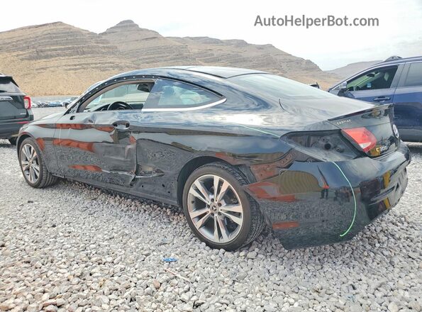 WDDWJ4JB0HF524679 2017 MERCEDES-BENZ C Black Rear left