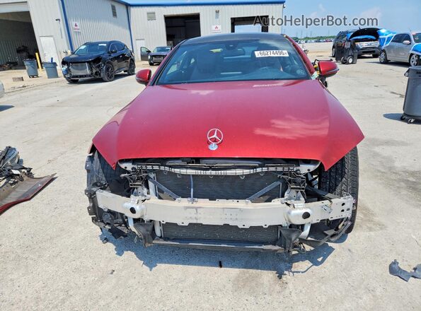 WDDWJ4JB1JF637966 2018 MERCEDES-BENZ C Red Widok z przodu
