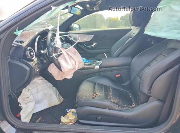 WDDWJ4JB4HF367237 2017 MERCEDES-BENZ C Black Vista interior delantera