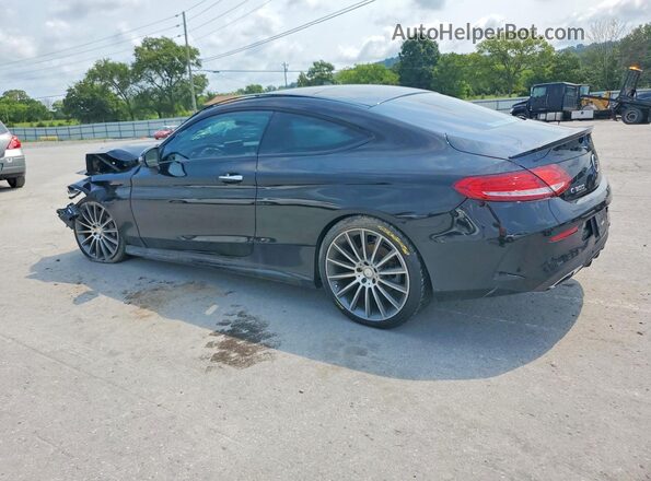 WDDWJ4JB4HF367237 2017 MERCEDES-BENZ C Black Trasero izquierdo