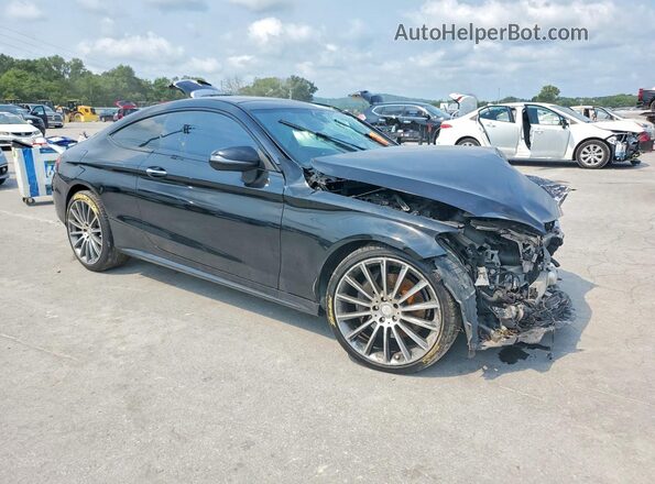 WDDWJ4JB4HF367237 2017 MERCEDES-BENZ C Black Delantero derecho