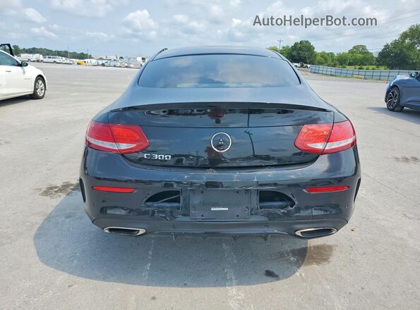 WDDWJ4JB4HF367237 2017 MERCEDES-BENZ C Black Vista trasera