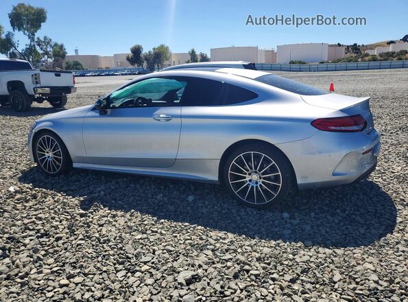 WDDWJ4JB5HF363441 2017 MERCEDES-BENZ C Silver Задня ліва чверть