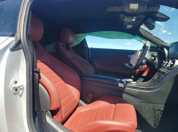 WDDWJ4JB5HF363441 2017 MERCEDES-BENZ C Silver Вид задніх сидінь