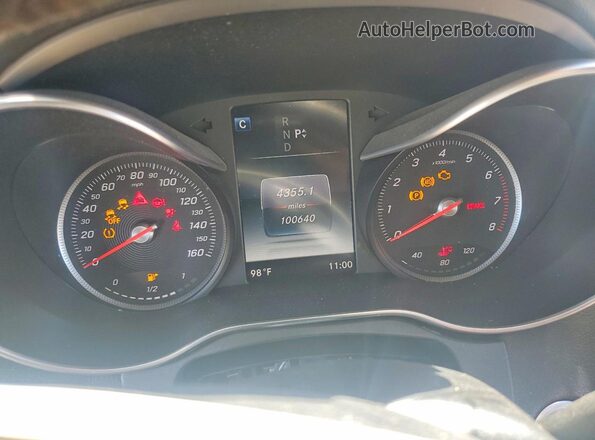 WDDWJ4JB5HF363441 2017 MERCEDES-BENZ C Silver Вид щитка приладів