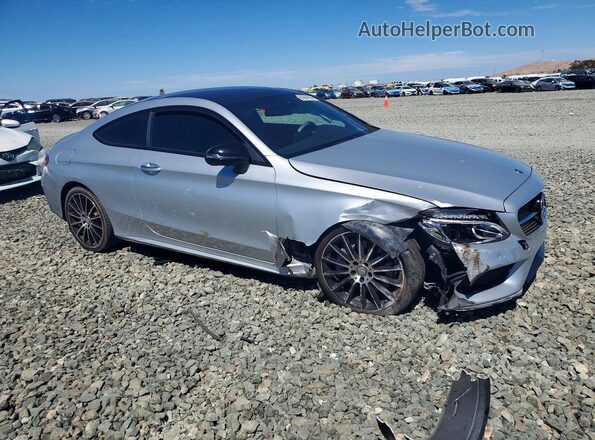 WDDWJ4JB5HF363441 2017 MERCEDES-BENZ C Silver Передня права чверть