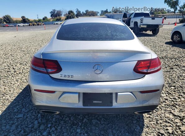 WDDWJ4JB5HF363441 2017 MERCEDES-BENZ C Silver Вид ззаду