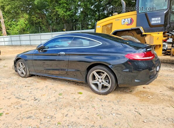 WDDWJ4KB3HF428060 2017 MERCEDES-BENZ C Черный Задняя левая четверть