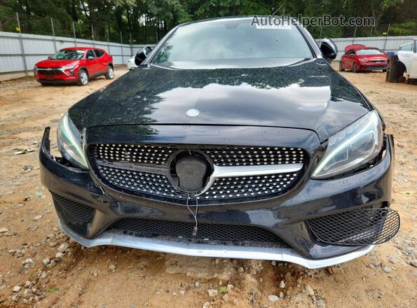 WDDWJ4KB3HF428060 2017 MERCEDES-BENZ C Черный Вид спереди