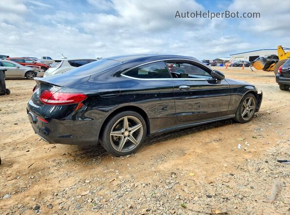 WDDWJ4KB3HF428060 2017 MERCEDES-BENZ C Черный Задняя правая четверть
