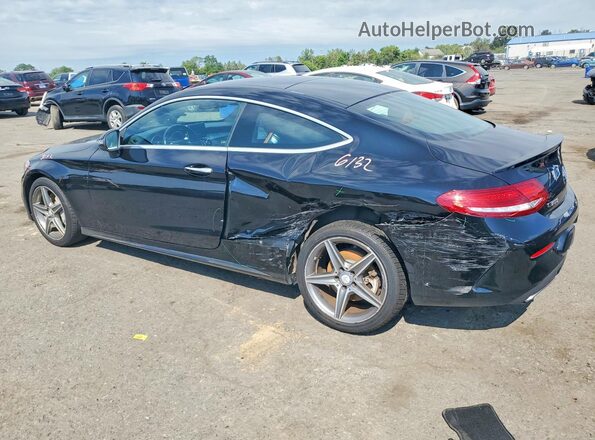 WDDWJ4KB8HF446487 2017 MERCEDES-BENZ C Черный Задняя левая четверть