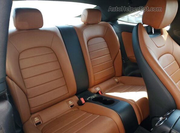 WDDWJ4KB8HF446487 2017 MERCEDES-BENZ C Черный Вид задних сидений