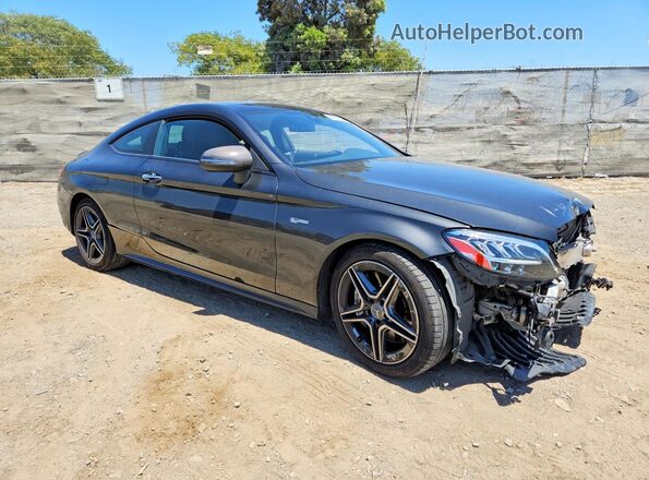 WDDWJ6EB0KF844890 2019 MERCEDES-BENZ C Черный Передняя правая четверть