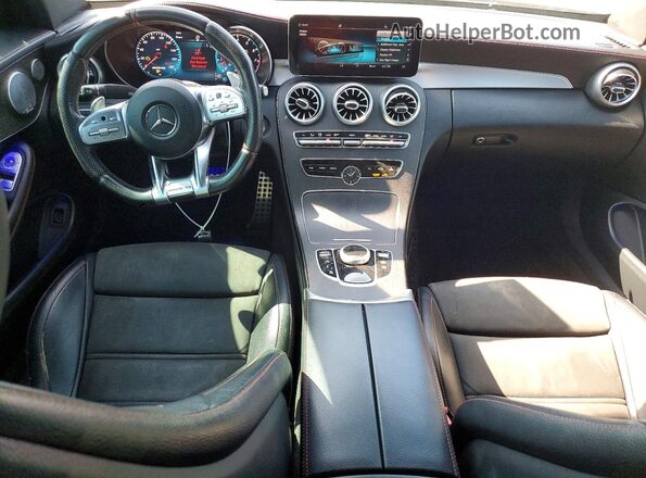 WDDWJ6EB7LF976532 2020 MERCEDES-BENZ C Black Vista del salpicadero