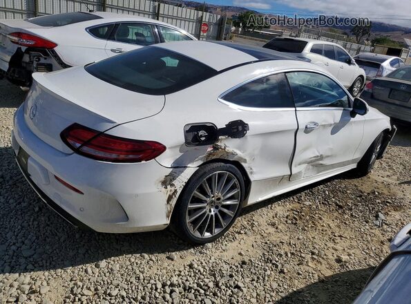 WDDWJ8DB9KF844593 2019 MERCEDES-BENZ C White Rear right