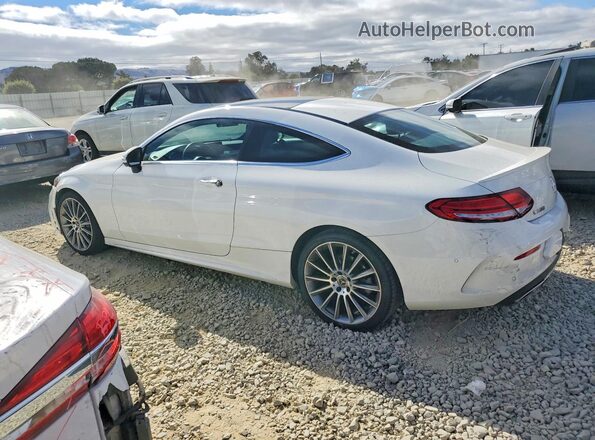 WDDWJ8DB9KF844593 2019 MERCEDES-BENZ C White Rear left